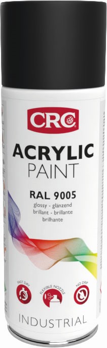 ACRYLIC PAINT 9005 NEGRO BRILLO 400 ML